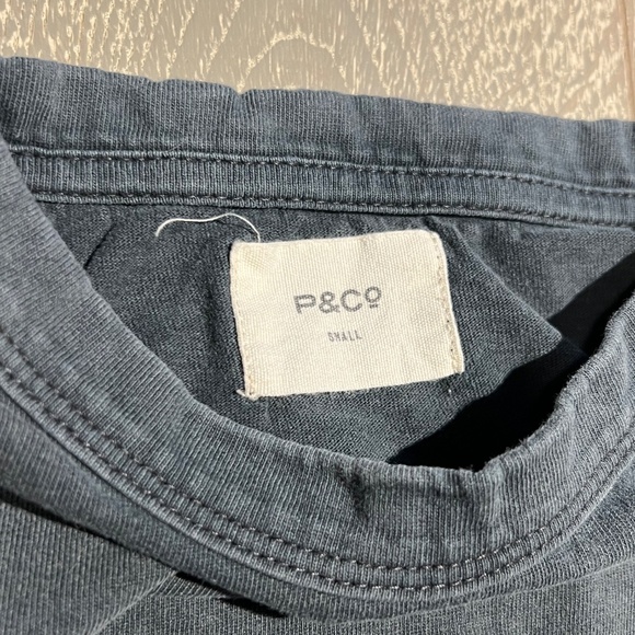 P&Co men's small graphic tee heavyweight cotton - Picture 4 of 6